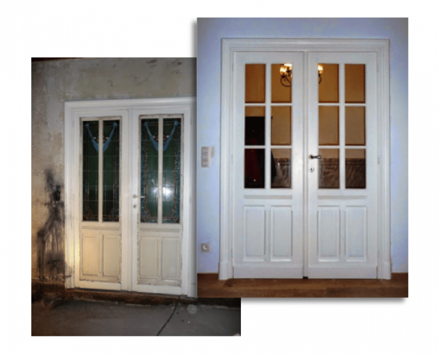 Schilderwerken, restauratie ramen en deuren
